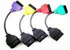 Fiat Ecu Scan Adaptors OBD Diagnostic Cable Four Colors Fiatecuscan