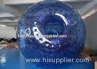 Full Color Roll Inside Zorb Inflatable Ball With Zorb Ramp / Zorb Ball Track