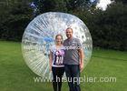 Double - Sectioned Zorb Orb Inflatable Hamster Ball For Humans 1.0mm PVC