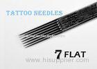 Disposable Flat Tattoo Needles and tubes for permanent makeup