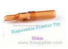 Transparent Disposable Tattoo Plastic Tips - Open Shovel Tips