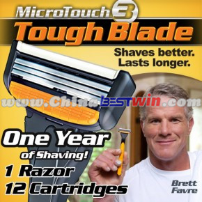 Micro Touch 3 Tough Blade As Seen on TV