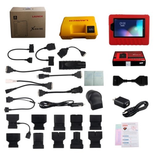 Original LAUNCH X431 5C Pro X431 V Replacement Wifi/Bluetooth Tablet Diagnostic Tool Full Set