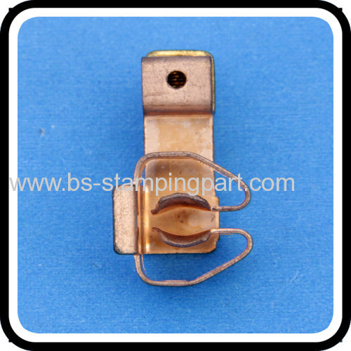 stainless steel stamped micro electric contact