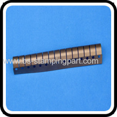 Beryllium copper finger contact