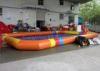 Inflatable Theme Park Colorful Water Ball Pool Notching 0.6mm / Above Ground Blow Up Pools