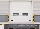 Electronic motor lifting Insulated Sectional Overhead Doors for plant warehouse