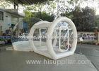Transparent Inflatable Show Ball / Outdoor Inflatable Snow Globe For Christmas