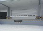 Firm structure single panel aluminum overhead door welded by welding machine