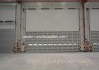 Industrial sectional door made by single aluminum sheet rust proof treatment