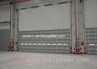 Waterproof Sectional single sheet Aluminum Overhead Door For workshop