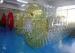 Outdoor Inflatable Games TPU Water Rolling Ball With Double Entrance