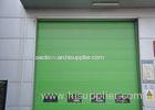 Overhead industrial door insulation steel panel door for refrigeration area use