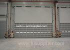Warehouse Wind resistance aluminum overhead door installed in sectional panel