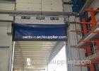3 Phrase PVC curtain industrial rolling door touching panel for cleaning room