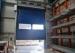 Conductive rubber interior industrial high speed Rolling door has safety device