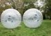 Transparent 2.8m x 1.8m PVC Inflatable Body Zorbing Ball For Rolling Ramp
