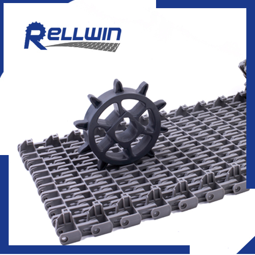 spiral radius conveyor belt Flush grid surface is620