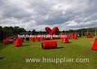 Custom Outdoor Inflatable Games Paintball Bunker Tank Approved CE