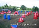 Printed Speedball Inflatable Bunkers Obstacle / Inflatable Paintball Field