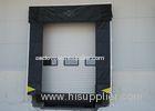 Double layer curtain dock leveler made of polyester with high tensile strength