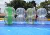 Adults TPU Bubble Ball White Inflatable Zorb Soccer With Multi Colors