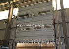 Waterproof single sheet Steel Overhead Doors for industrial logistic warehouse use