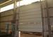 Customized large size single steel sheet overhear door with full steel panel