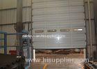 Tough performance single board sectional overhead door with steel material