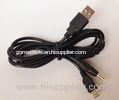 Black USB to MINI5P & PSP 2in1 USB Data Charging Cable 1.2M