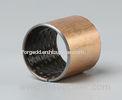 Copper Plating Bronze Oiless Bearing / Self Lubricating Bushing SF-2 for Automotive