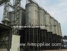 Hot Galvanized Grain Storage Silo White For Grain Storage Containers