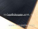 Recycled Odorless corrugated rubber matting 3mm thick min. Oil resistance