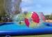 0.9mm Pvc Rectangle Water Ball Pool For Walking Rollers