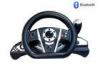 Bluetooth PC / PS3 Racing Video Game Steering Wheel With Rubber Hand Grip