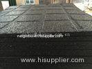 Anti-slip black rubber pavers crumb flooring for Playground / garden / park