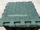 Training room interlocking tile dogbone crumb flooring Rubber Pavers