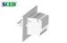 Pitch 12.1mm Through Panel Terminal Blocks / Bulkhead Connectors 600V 85A 2P-24P
