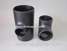 Black Equal Carbon Steel Tee Oilfield Pipe Fittings For Gas / Oil / Water