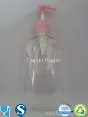 100ml 250ml 400ml clear plastic bottle shampoo plastic bottle