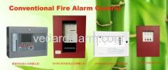 Fire Fighting alarm control panel with release button gas extinguishing building fire security