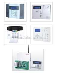Brand alarm control panel with infrared detector and door contact touch LCD keypad alarm panel