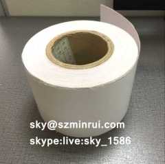 Pink Adhesive Ultra Destructible Label Paper Materials Invisible Cover Destructible Label Vinyl