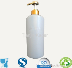 750ml plastic bottle with pump big shampoo bottle