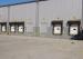 Loading and unloading Truck dock seals privent truck collision door