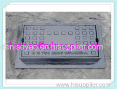 Grey Iron Ductile Iron Water Meter box surface cover EN124 D400 C250 OEM 120x150x160