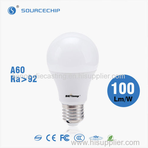 High lumen 9W LED bulb manufacturers