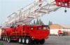 Movable Oil field Truck-mounted Drilling Rig With Disc Brake / Wheel Drive