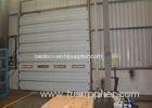 High strength industrial factory use steel sectional doors with steel single panel