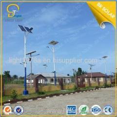 Yanzghou 10m pole 80W LED solar light Super brightness design